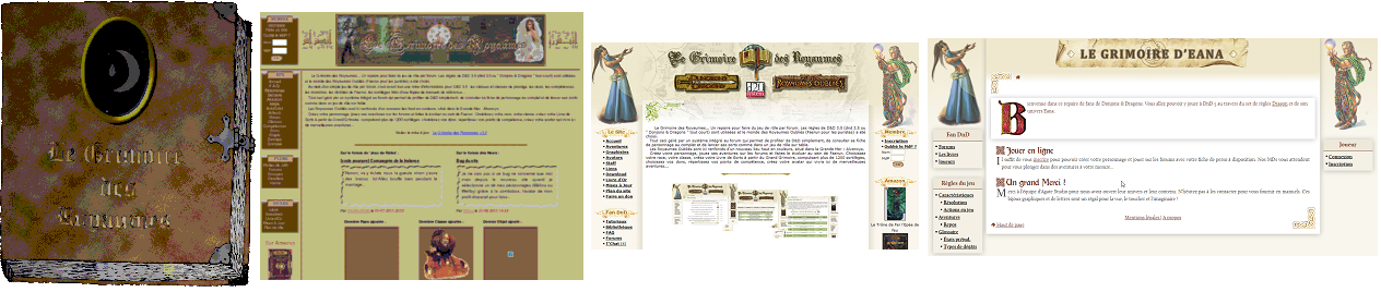 Evolution du Grimoire v1 à v4